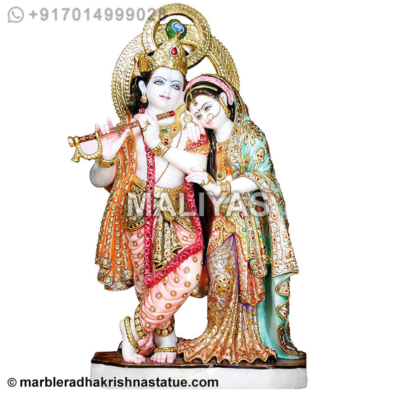 Beautiful Idols of Radha Krishna