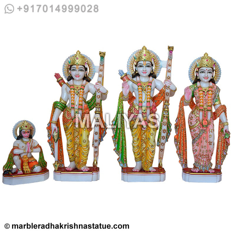 Beautiful Ram Darbar Statue Online