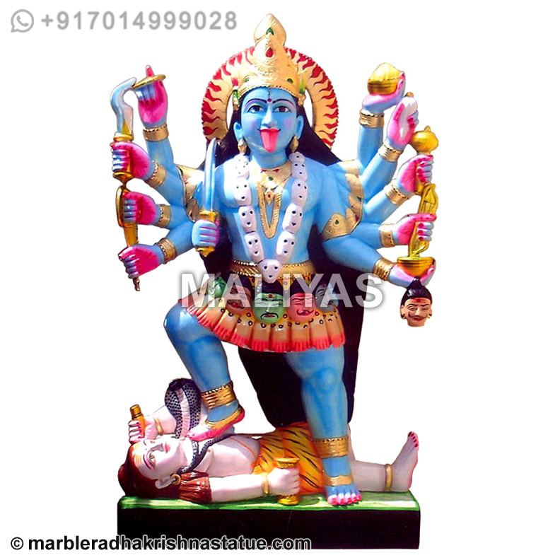 Black Marble Kali Mata Statue