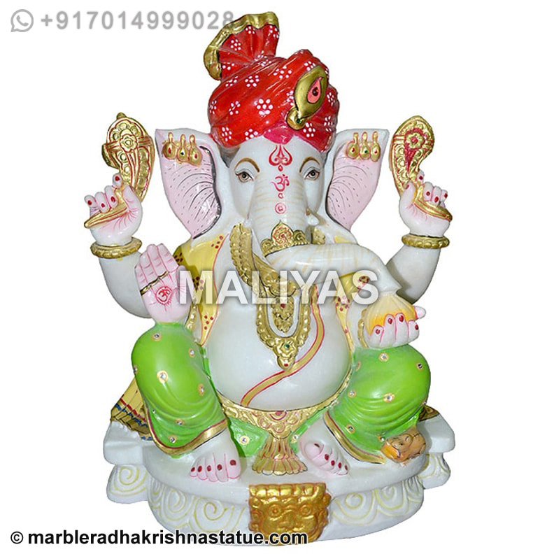 Decorative Marble Ganesha