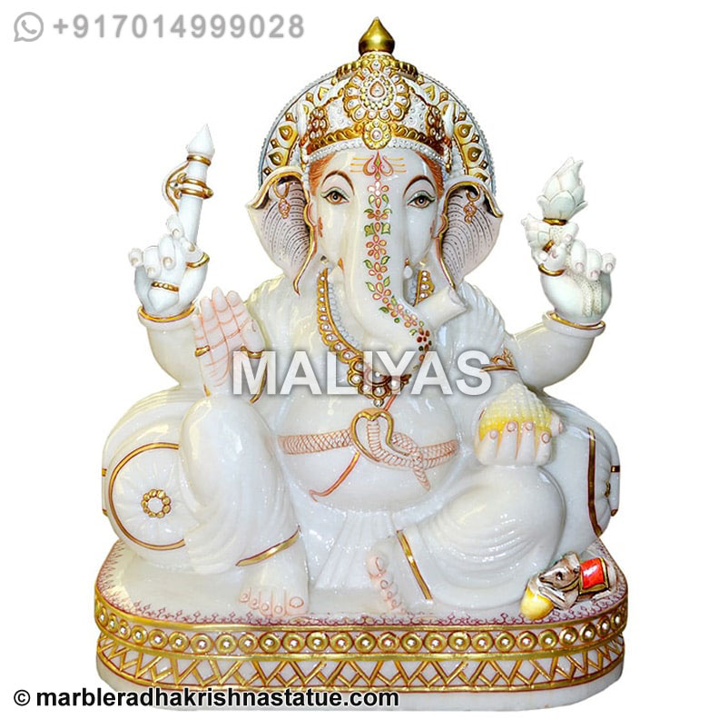 Ganesha Marble Murti