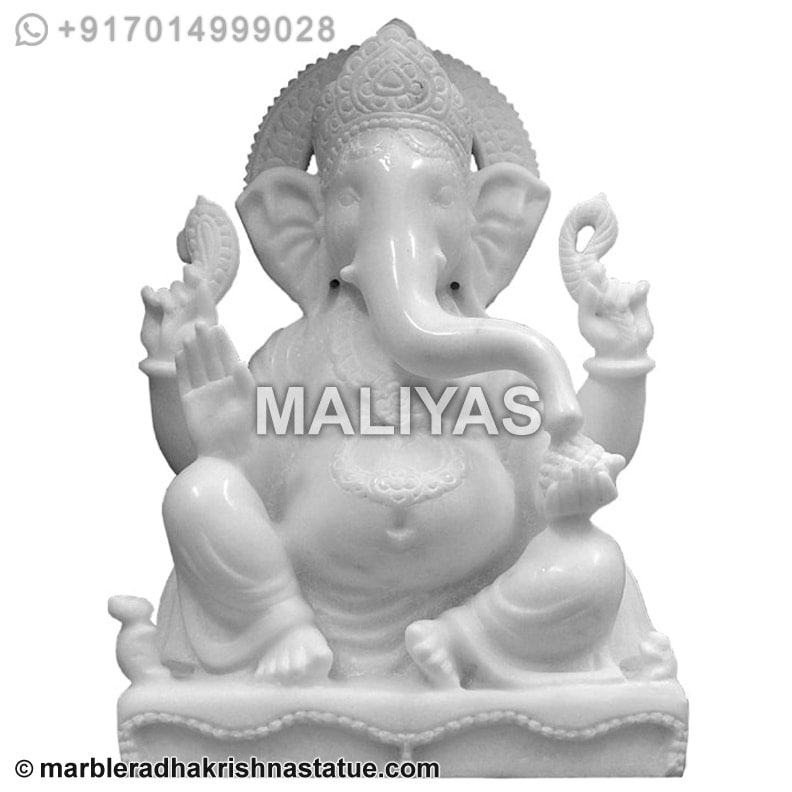 Ganpati Marble Murti