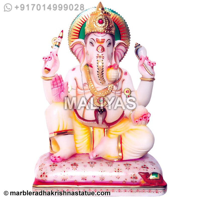 God Ganesha Marble Statue