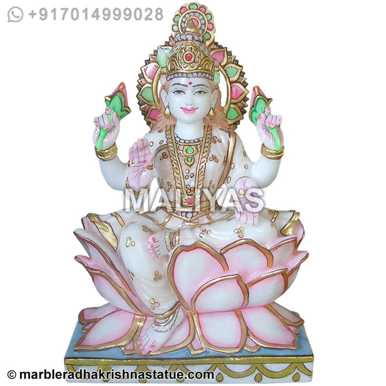 Goddess Lakshmi Murti of Marble