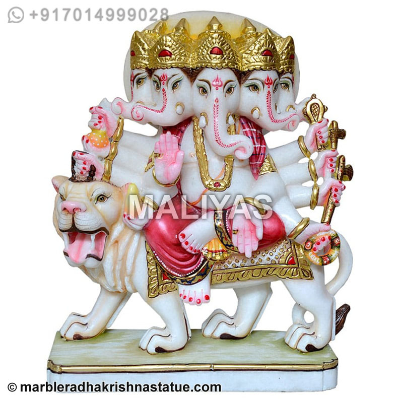 Heramba Ganesh Statue