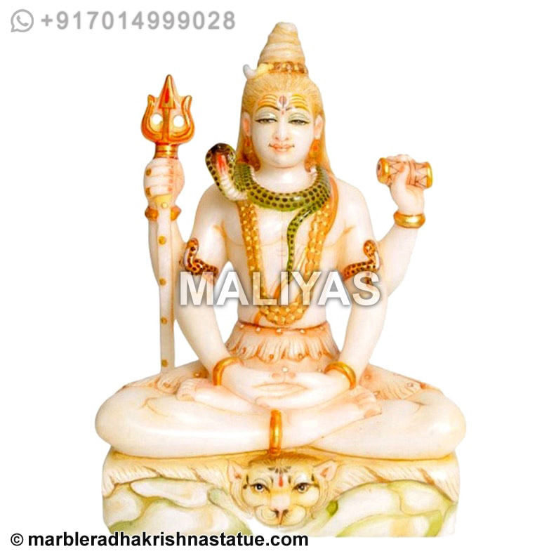 Lord Abhaya Mudra Shiva Idol