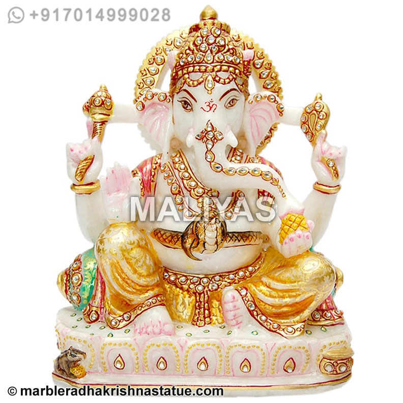 Lord Ganesh Murti from Marble