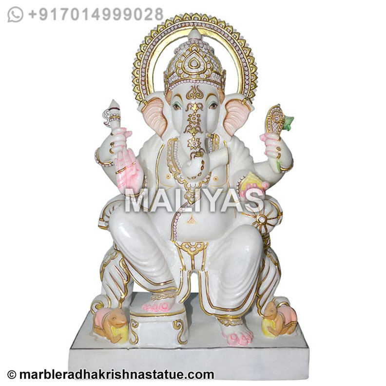 Lord Ganesha Stone Statue
