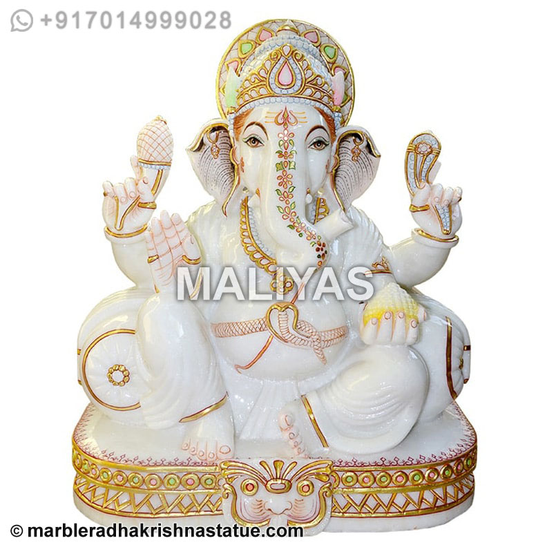 Makrana Marble Ganesh Statue