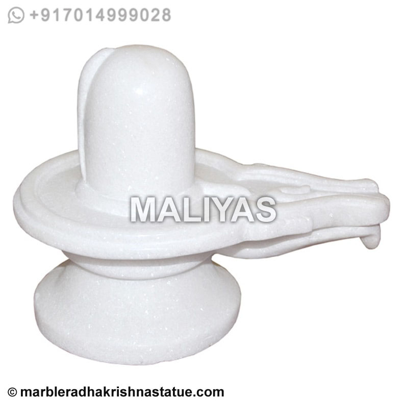 Makrana White Marble Shivling