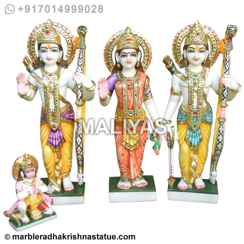 Manufacturer of Ram Darbar Marble Moorti