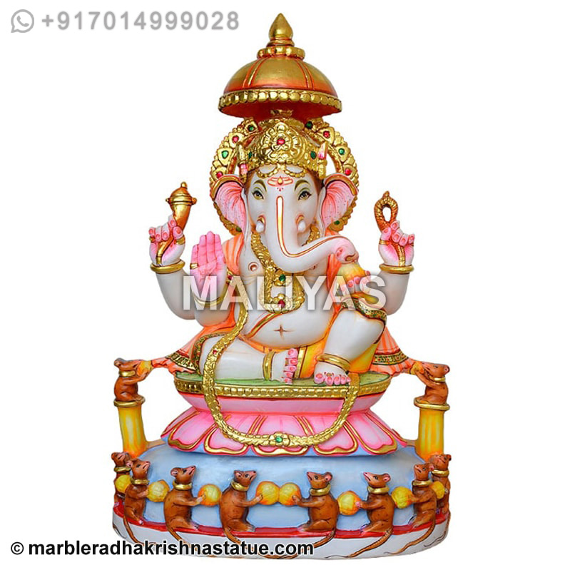 Marble Beautiful Ganesha Statue