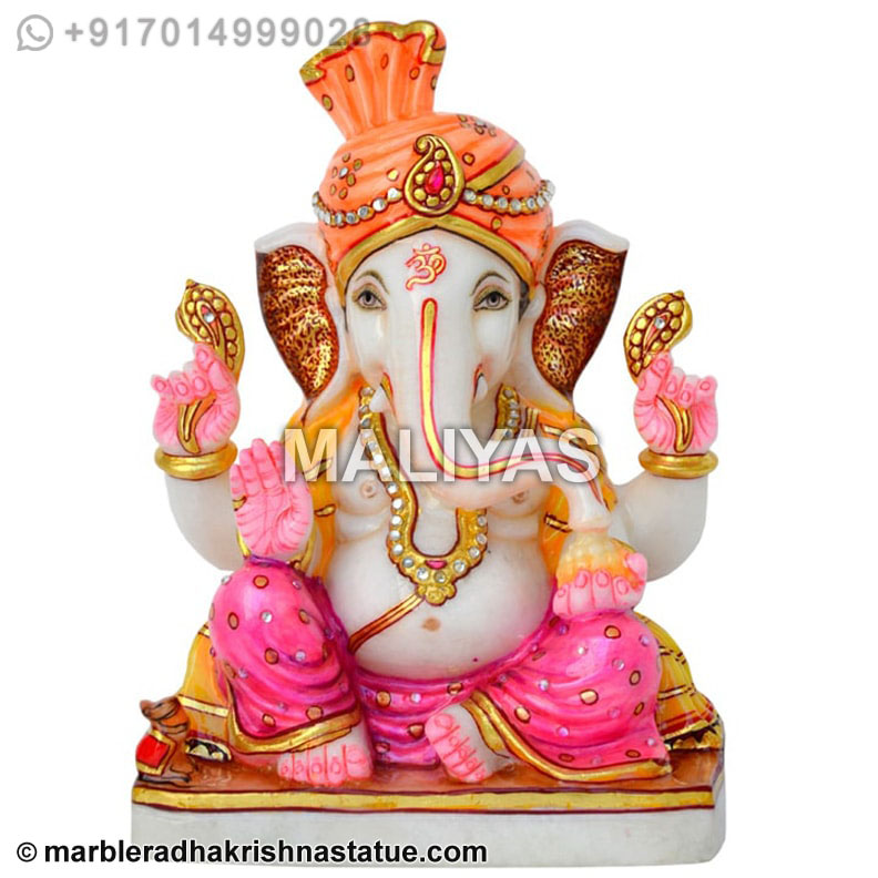 Marble Ganesha Sculpture