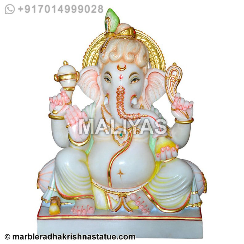 Marble Ganpati Statue