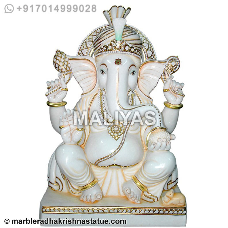 Marble Ganpati Statue