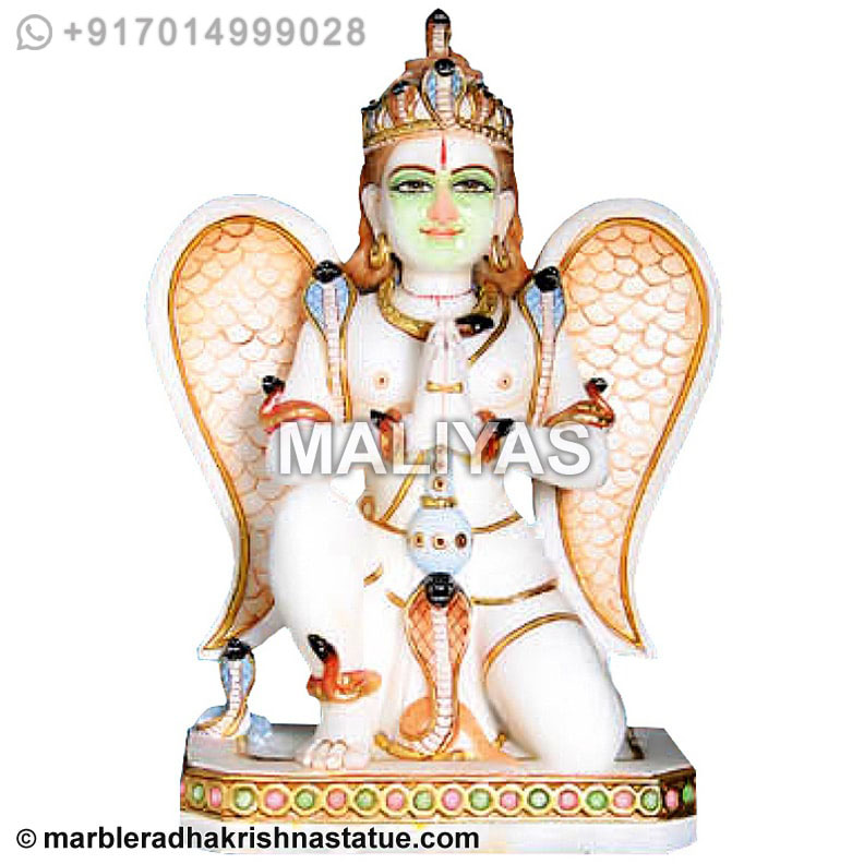 Marble Garuda ji Murti
