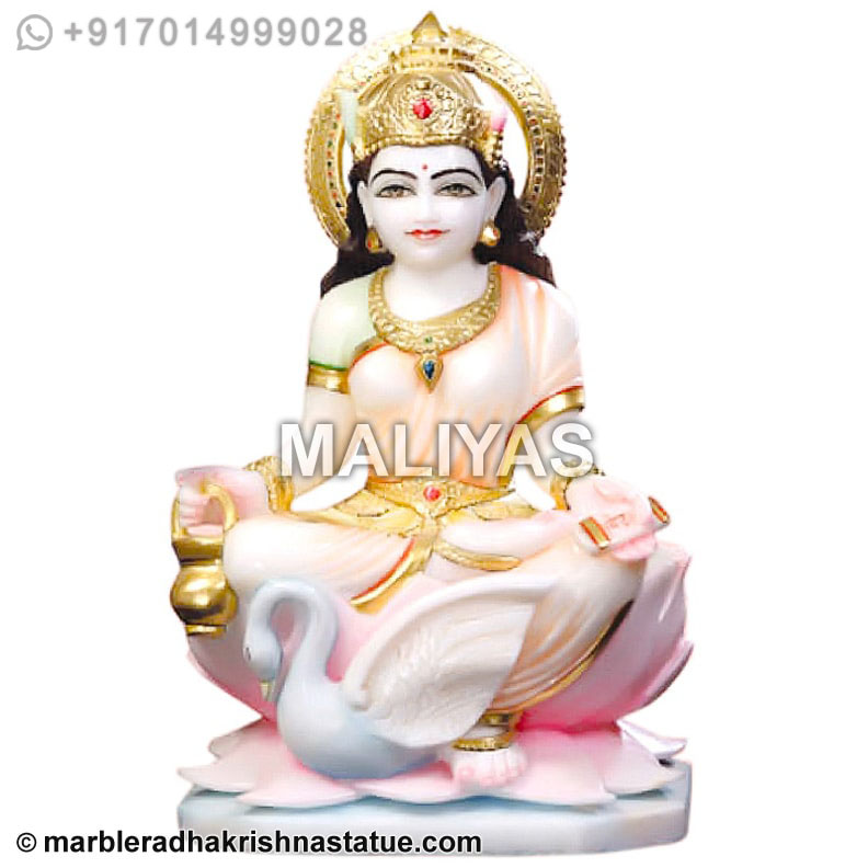 Marble Gayatri Maa Idol