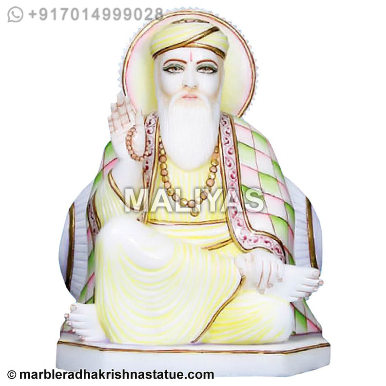 Marble Guru Nanak Murti