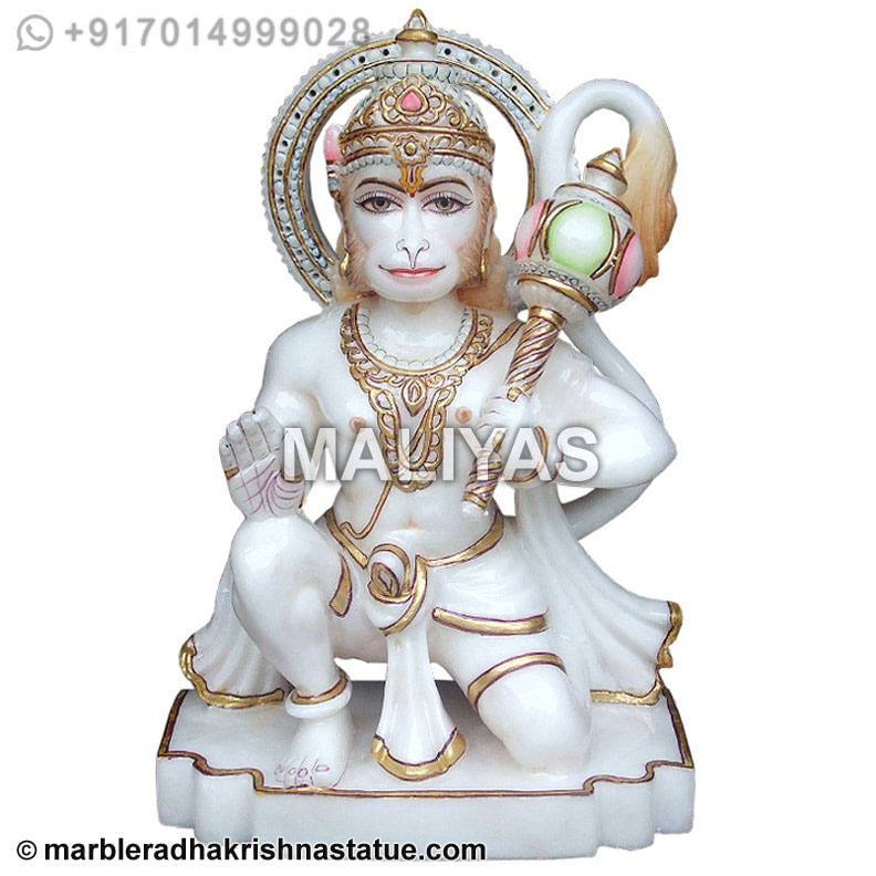 Marble Hanuman Idol