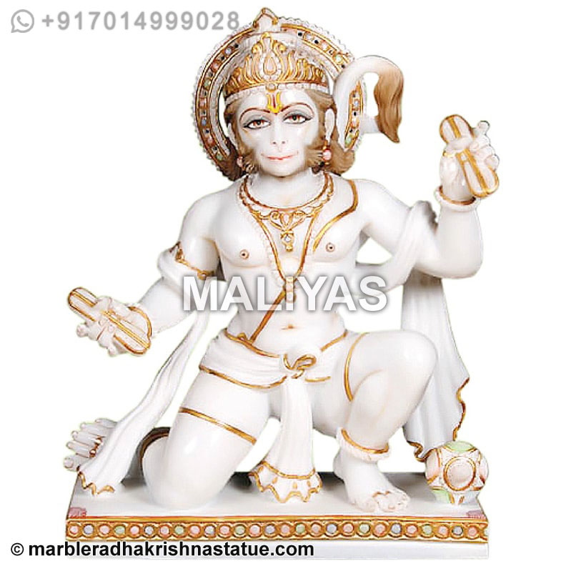 Marble Hanuman Ji Statue