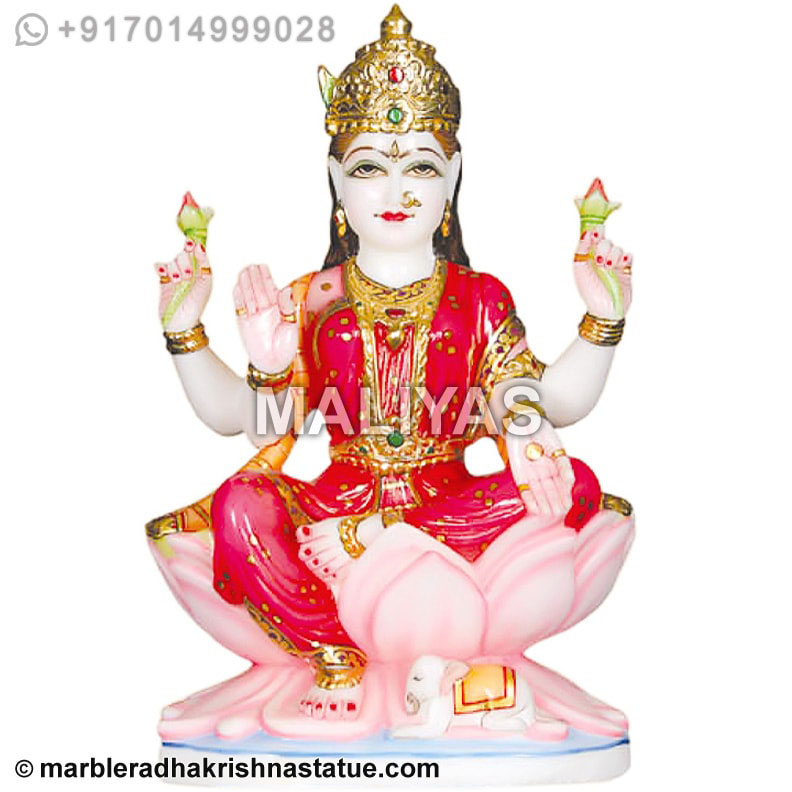Marble Idol Laxmi Statue