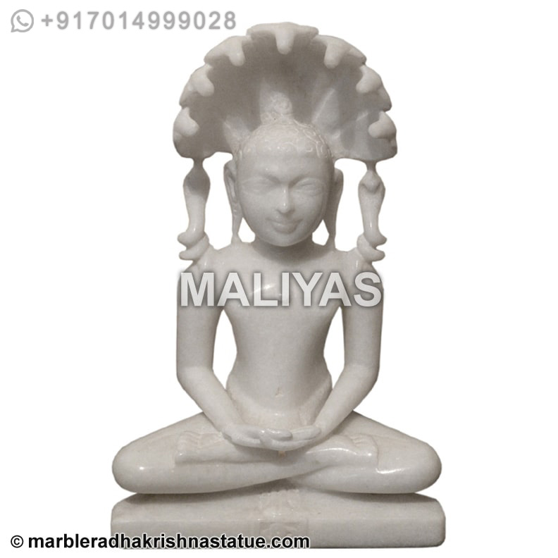 Marble Jain Parasnath Statue