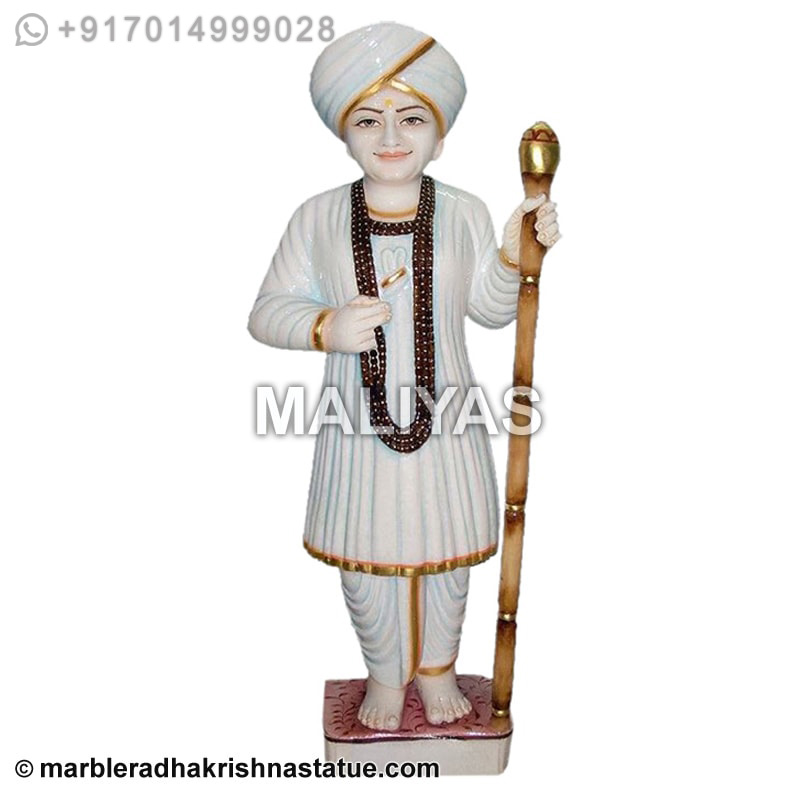 Marble Jalaram Bapa Moorti