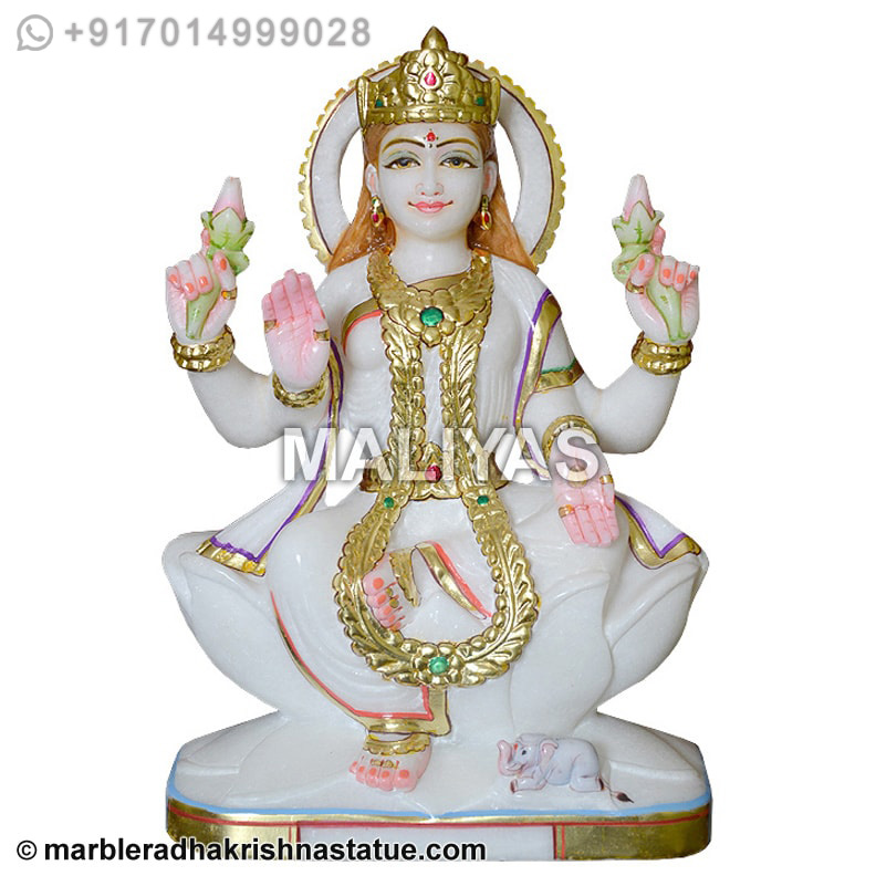 Marble Laxmi Statue
