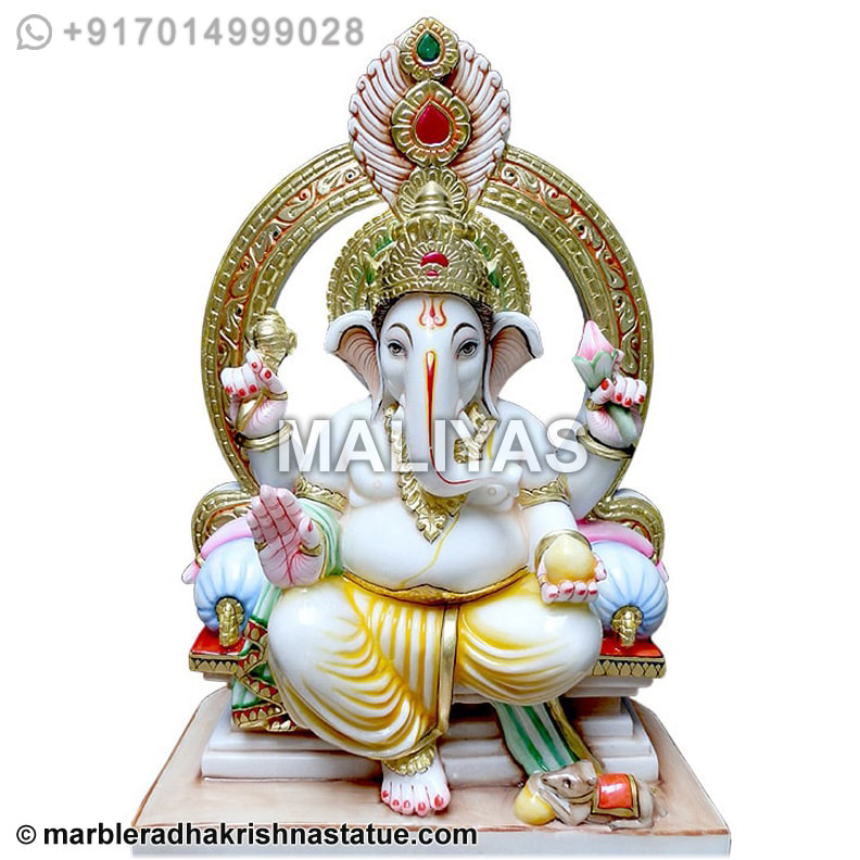 Marble Lord Ganesh Statue