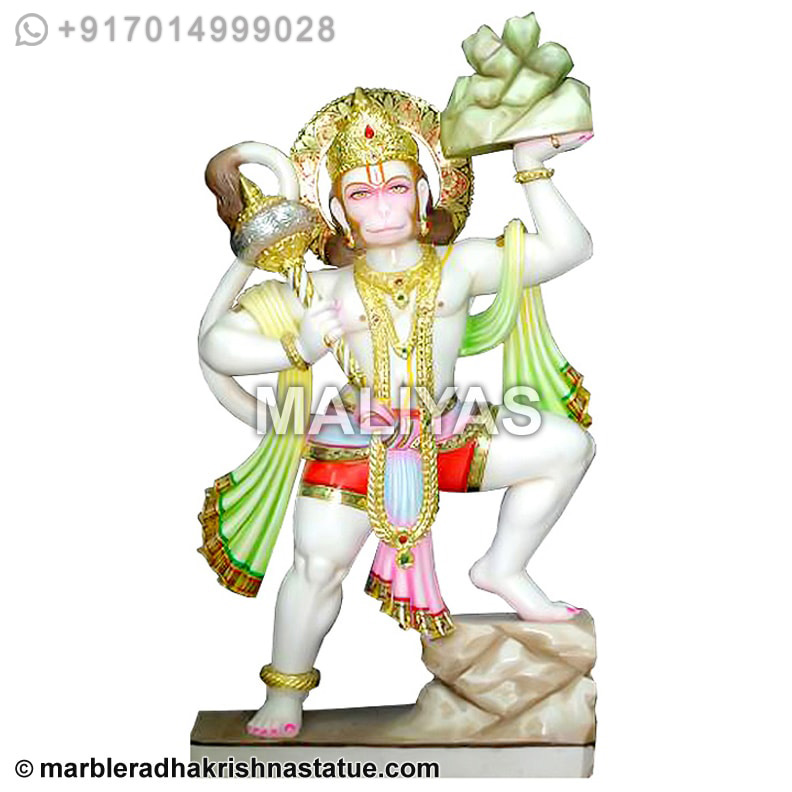 Marble Lord Hanuman Statue