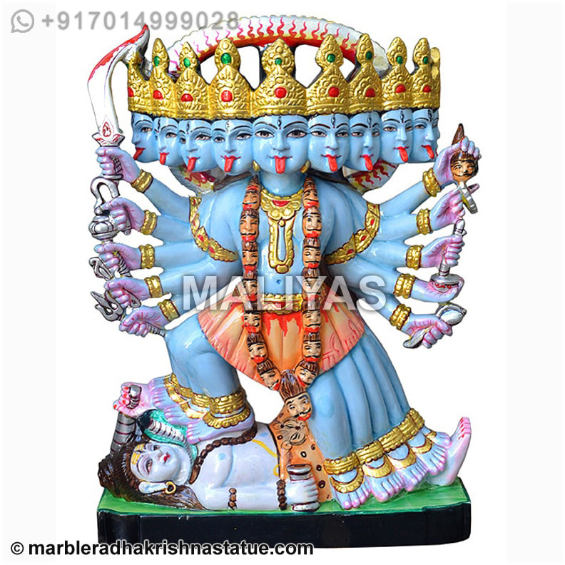 Marble Maha Kali Statue