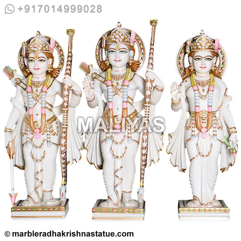 Marble ram darbar deities