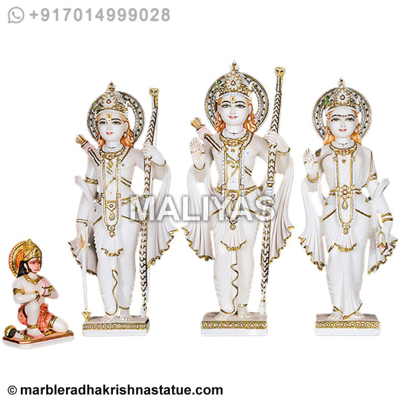 Marble ram darbar deities