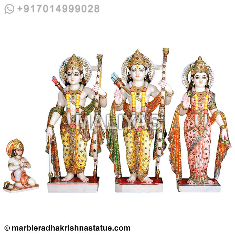 Marble Ram Darbar Moorti