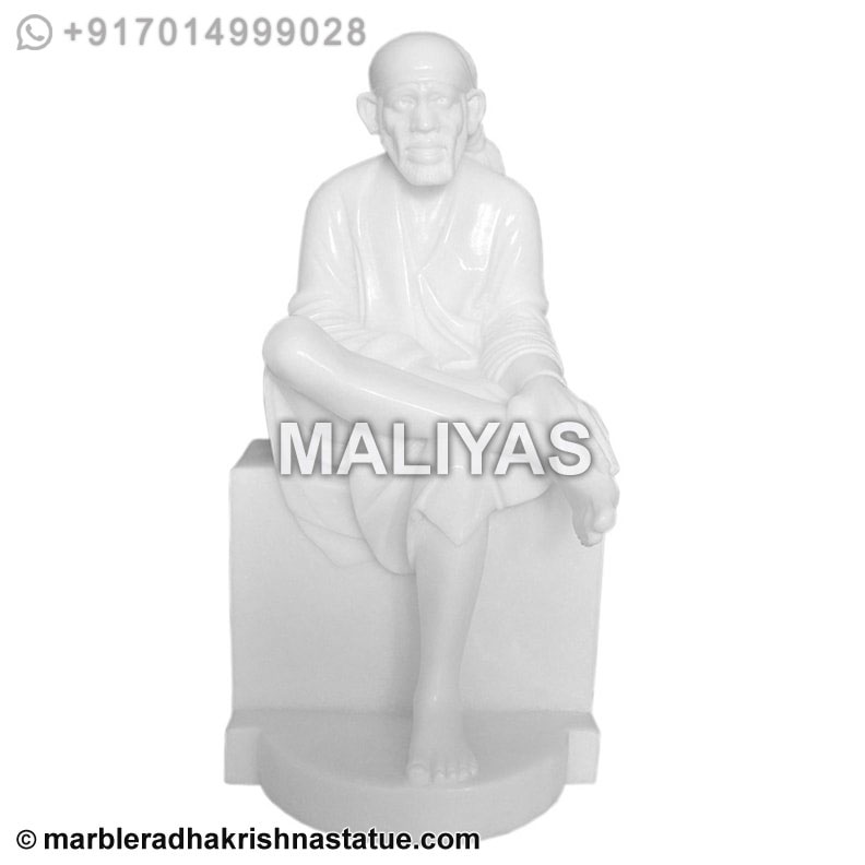 Marble Shirdi Sai Baba Statue