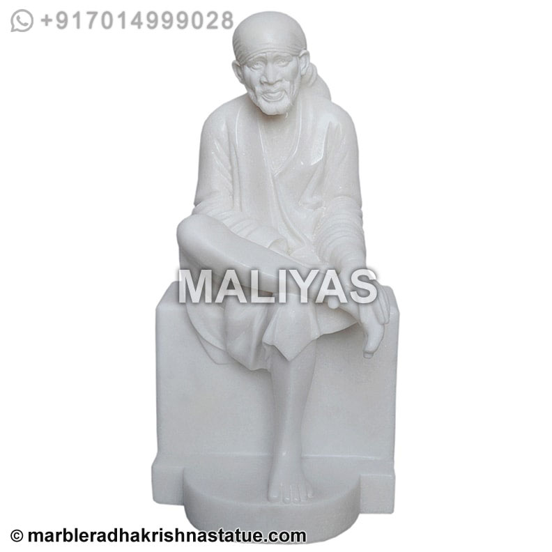 Marble Shirdi Sai Baba Statue