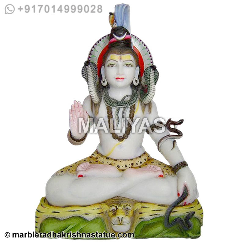 Marble Shiva Statue