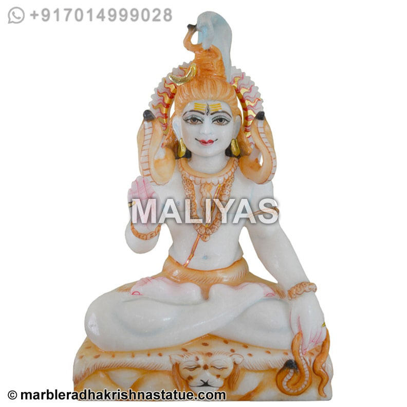 Marble Shiva Statue