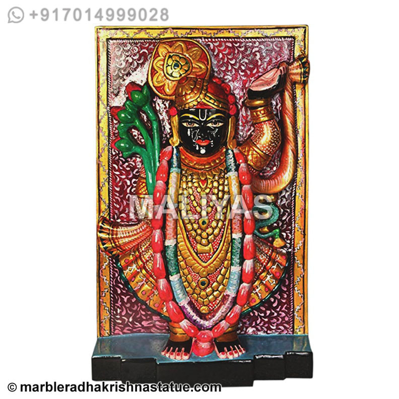 Marble Shri nath ji Statue