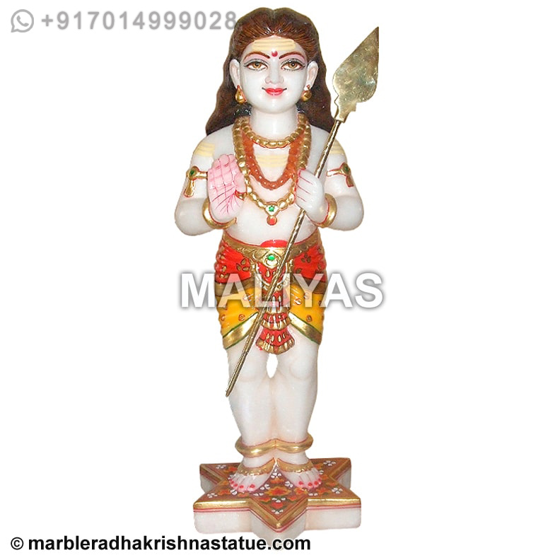 Marble Statue Murugan