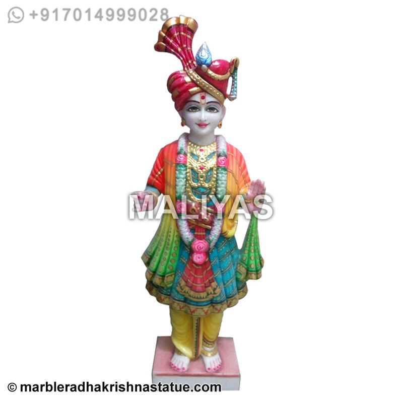 Marble Swaminarayan Idol