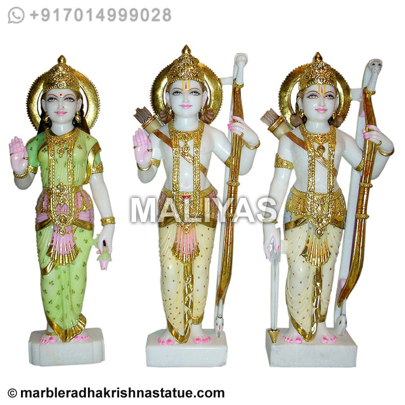 Ram Darbar Statue Colorful