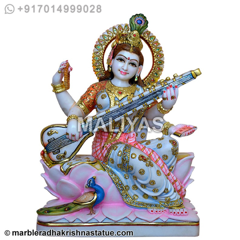 Saraswati Devi statue
