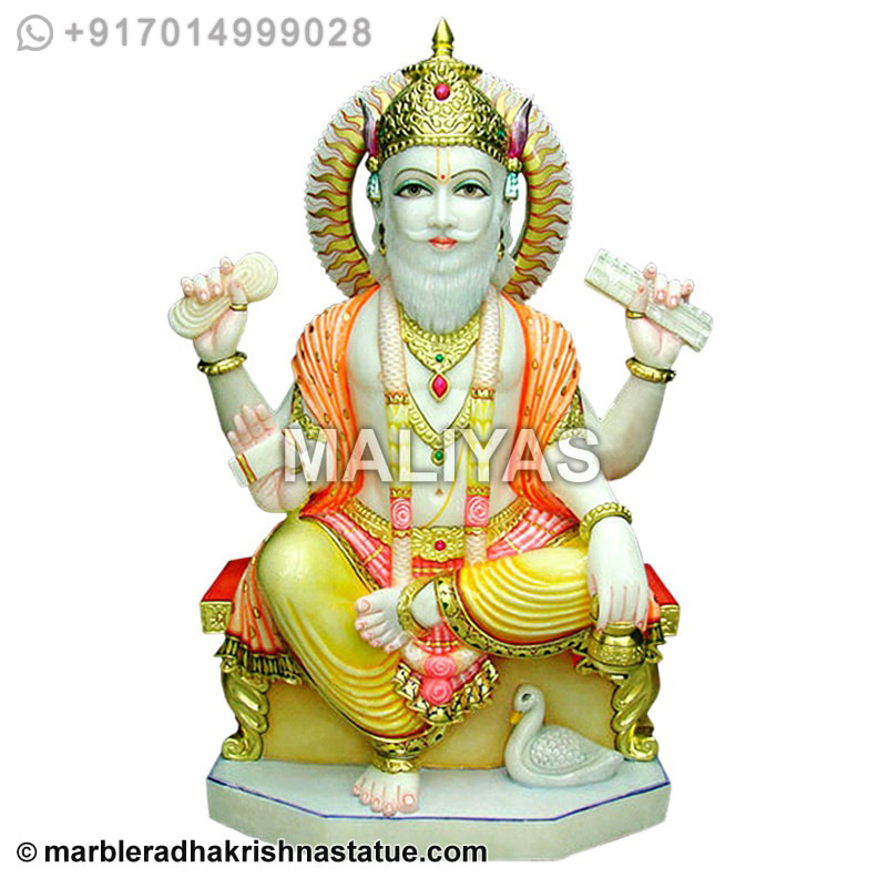 Vishwakarma Marble Murti