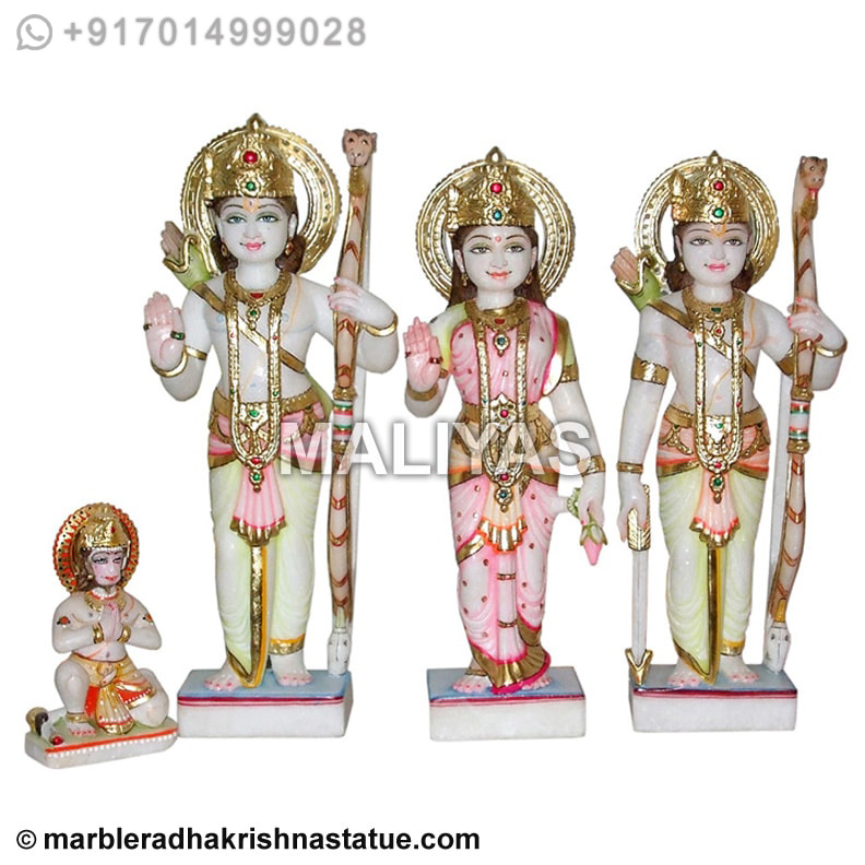 White Makrana Marble Ram Darbar