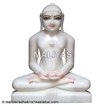 White Marble Bhagwan Adinath Statue