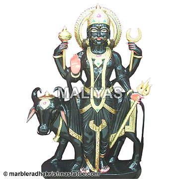 Marble Shanidev Moorti