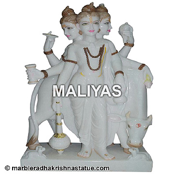 Marble Dattatreya Murti
