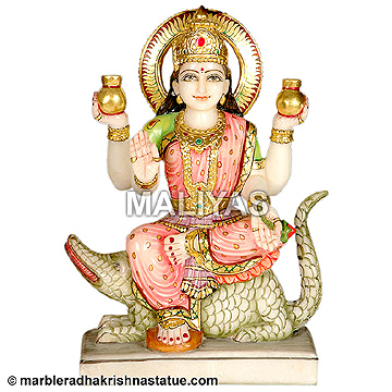 Marble Ganga Maa Statue
