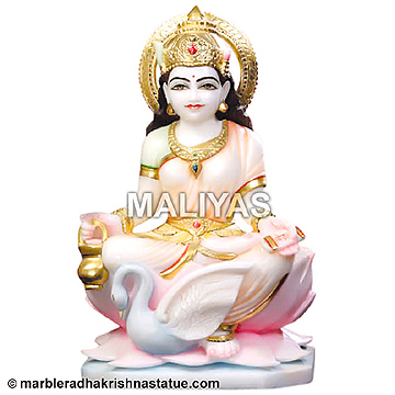 Marble Gayatri Maa Idol